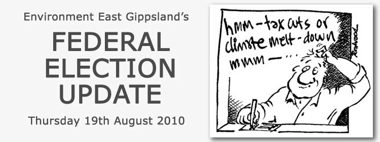 Environment East Gippsland Federal Election Update